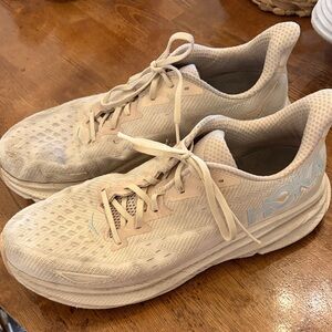 Hoka Men’s Beige Athletic Shoes